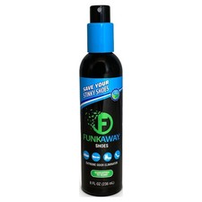 FunkAway Odor Eliminating Spray for Shoes, Skates, Work Boots  More, 8 Oz