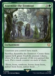 Assemble the Entmoot (36) - Rare - Commander: The Lord of the Rings: Tales of Middle-earth