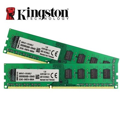 Kingston 16GB (2 x 8GB) DDR3 1600MHz 1.5V Desktop PC Memory - PC3-12800 DIMM Kit