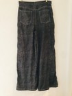 UO Urban Outfitters Lisa Contrast Stitch Women's Black Wide Leg Pants Size 10 HR — photo 7