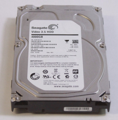 Seagate ST4000VM000 4TB 3.5'' SATA 5900RPM Surveillance Hard Drive