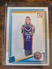 2025 Donruss WNBA Sarah Ashlee Barker Rated Rookie RC #100 Los Angeles Sparks