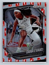 2025 Panini Prizm WNBA #33 Dana Evans WNBA Logo Prizms