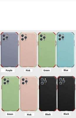 Für Apple iPhone 12/Pro/Max Modell stoßfest weiche Silikon Hülle Cover