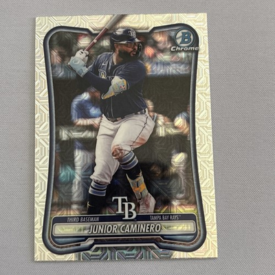 #ad 2026 Bowman Chrome Mojo REFRACTOR #59 JUNIOR CAMINERO AL All Star HOT $3.29