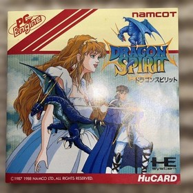 Namco PC Engine HuCARD Dragon Spirit Retro Video Game Japan Japan oC