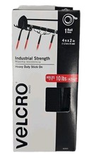 4' x 2" Velcro Roll   Industrial Strength   Holds Up to 10 lbs   Stick On 123 