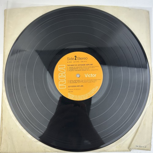 Jefferson Airplane The Worst Of Jefferson Airplane Vinyl LP record Album SF8164 - Picture 6 of 21