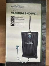 Adventuridge 25L Solar Camping Shower Outdoor Self-Heating Hiking Hanging - NEW 