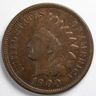 1900 Indian Head Penny Cent Very Fine/ Extremely Fine (VF/XF)