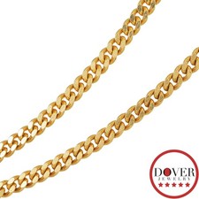 Estate 14K Yellow Gold Curb Chain 25