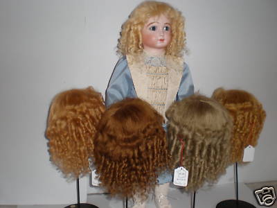 PERRUQUE MOHAIR COLINE DOLL WIG 7/8 POUPÉE BJD DIANNA EFFNER LITTLE Darling Nikki Britt Dolls Dollfie Msd Kaye Wiggs