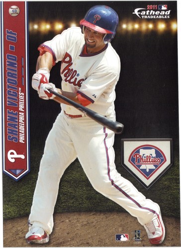 CARLOS LEE FATHEAD TRADEABLES HOUSTON ASTROS MINI REMOVABLE STICKER 2011 #44 - Picture 2 of 3