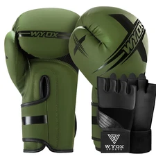 Taining boxing gloves, Quick hand wrap Bundle,WYOX for Training, Kickboxing,MMA