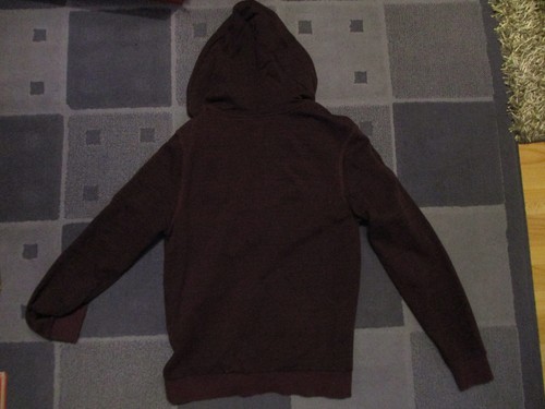 lila Kapuzenjacke mit Reißverschluss, Größe M, c&a - Bild 2 von 3
