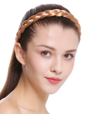 Haarband Haarreif geflochten Tracht traditionell rotblond braid CXT-007-416