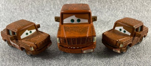 Disney Pixar Cars Big Fred Little Fred Fred With Bumper Stickers Die Cast Ebay