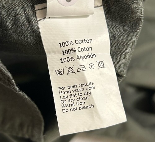 PETER MILLAR Crown Crafted Flex Finish Long Sleeve Men's XL Green Button Up - Picture 4 of 6