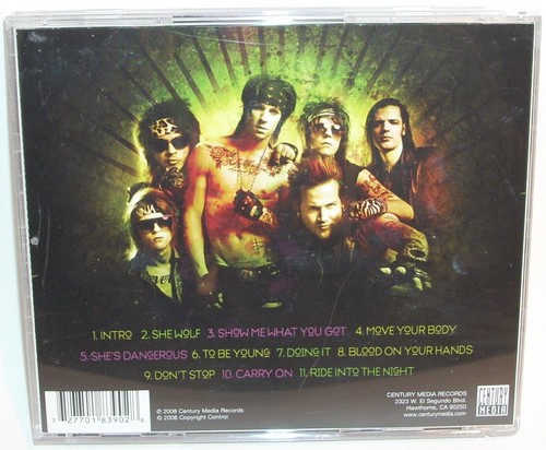 BLESSED BY A BROKEN HEART Pedal to the Metal ( CD ) Century Media 2008 - Imagen 2 de 4