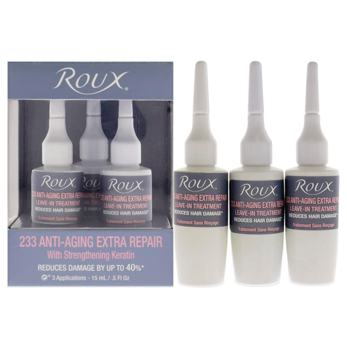 Roux 233 Anti-Aging Extra Repair, Leave in Treatment with Strengthening Keratin, - Picture 5 of 12