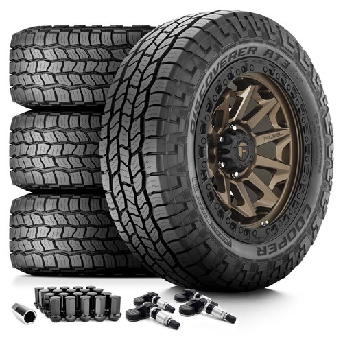 Fuel D696 COVERT 18x9 +20 6x135 Wheels, Rim package with Tire for Ford ...