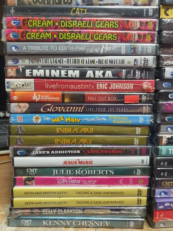 UPDATED New Sealed Music & Concert DVDs  - Buy More to get additional 20% off - Image 3 of 4