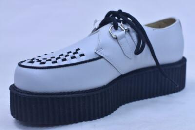Details about ANARCHIC A6803 WHITE LEATHER 2" CLASSIC 2 EYE CREEPERS UNISEX 5 7 NOS PUNK Details about ANARCHIC A6803 WHITE LEATHER 2" CLASSIC 2 EYE CREEPERS UNISEX 5 7 NOS PUNK