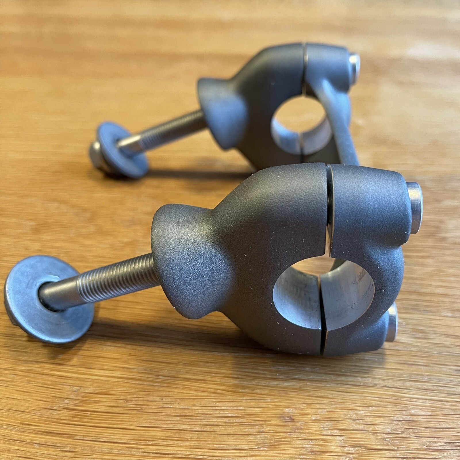 Triumph bobber Handle Bar Riser & Clamp eBay