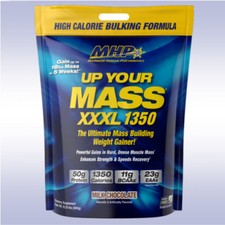 MHP UP YOUR MASS XXXL 1350 (12 LB) whey protein weight gainer dark matter xpel