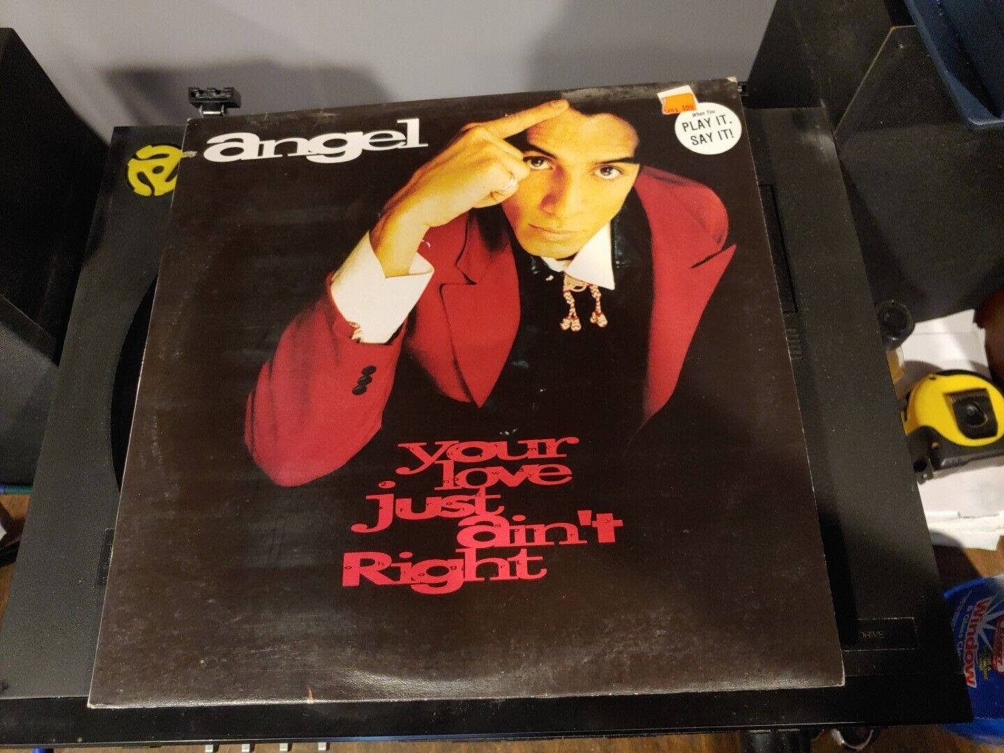 Angel, You Love Just Ain't Right, 12" Virgin Maxi-single Tested Dance 1991