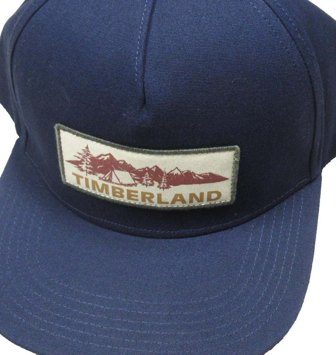 Timberland Men's Navy Patch Logo Graphic Snapback Baseball Cap | eBay