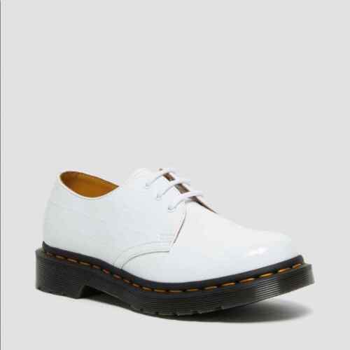 Dr. Martens 1461 Patent White Leather Lamper Oxfords Shoes Dr. Martens 1461 Patent White Leather Lamper Oxfords Shoes