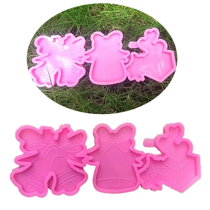 Soft Silicone Molds Holiday Party Decorations Epoxy Resin Mould for DIY