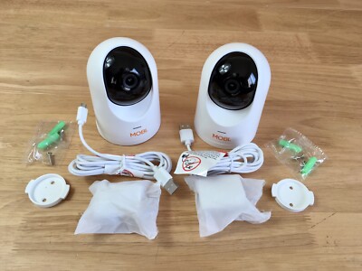 MOBI - Cam PRO Intelligent Baby & Pet Camera Temp & Humidity Sensor (2-Pack)