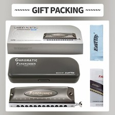 Easttop Forerunner Chromatic Harmonica 12-Hole 48Tones Chromatic Mouth Organ New