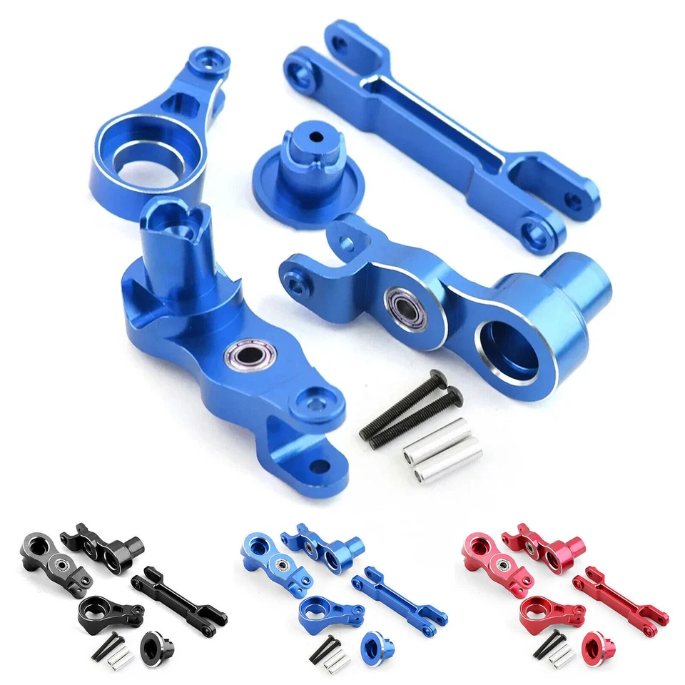 For 1/5 Traxxas X-MAXX Metal Front & Rear Steering Knuckle Swing Arm Block C Kit - Image 4 of 4