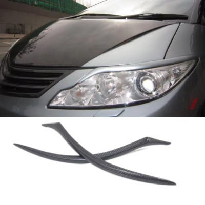 Carbon fiber headlight Eyebrows For Toyota Previa PREVIA/ESTIMA ACR50