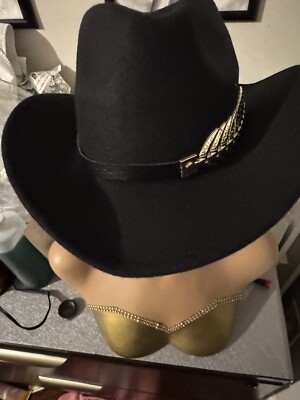 Vintage Western Cowboy Hat for Men Outback Cowgirl Hat Rode  display picture 3