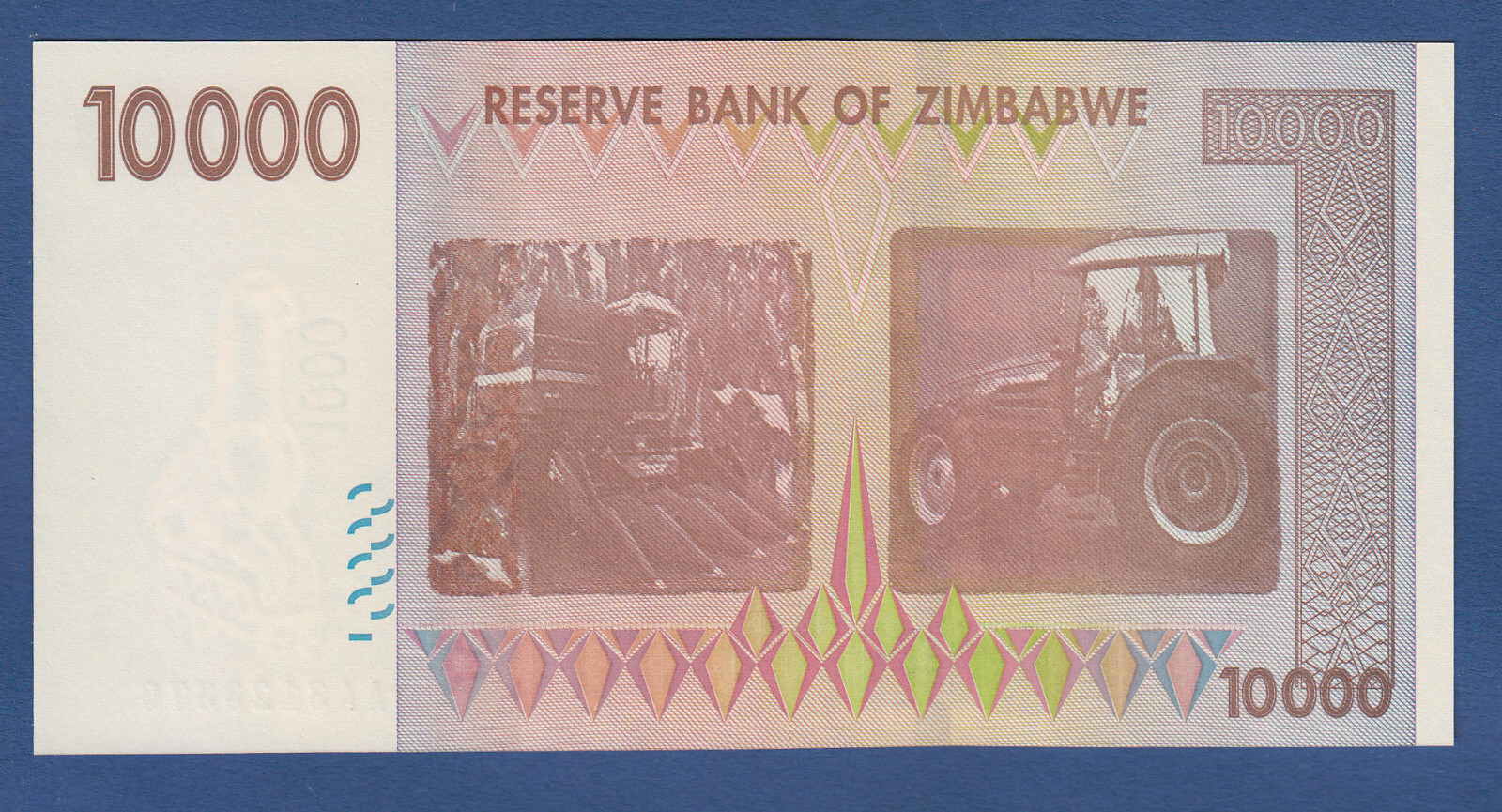 Simbabwe 1000 Dollar Banknote 2003 UNC – Hyperinflations-Geldschein, Sammlerstück P12