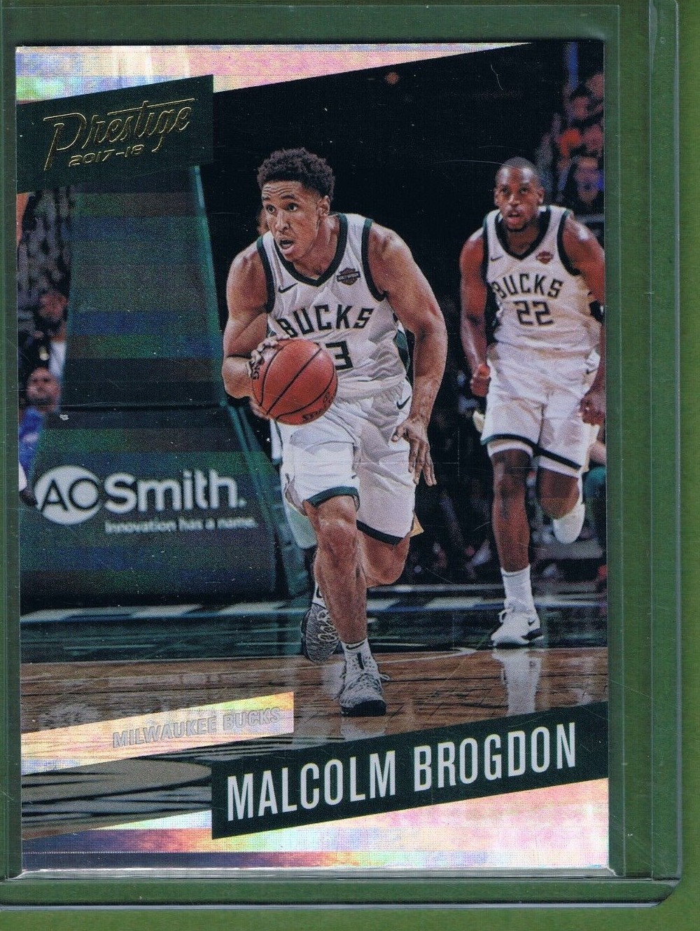17-18 Panini Prestige Horizon Malcolm Brogdon #7 Milwaukee Bucks