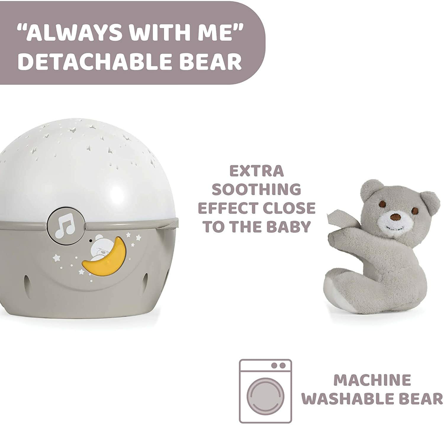 chicco next 2 stars cot projector