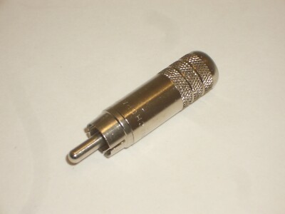SWITCHCRAFT 3502A 2 CONDUCTOR SHIELDED RCA PHONO PLUG AUDIO