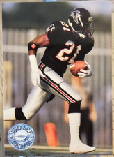 1991 Pro Set Platinum Deion Sanders #141 Atlanta Falcons