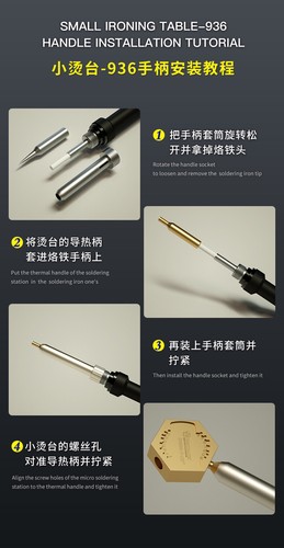 Mesa Calefactora MECHANIC 900M-T-C9+ Estación de Soldadura para Chip A8-A14 - Imagen 9 de 12