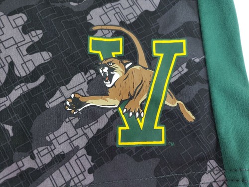 Pantalones Cortos Campus Heritage Vermont Catamounts Para Hombre Grandes Baloncesto Camuflados Adultos A23 - Imagen 6 de 10