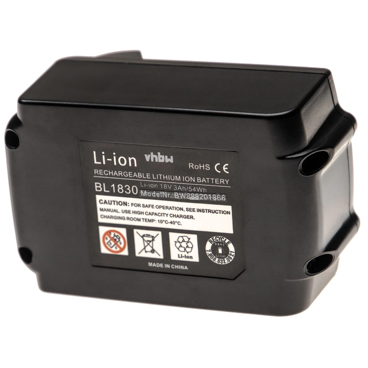 Battery for Makita BCF201ZW BBO180 BBO180Z BCL180F BCF201 BCF201Z
