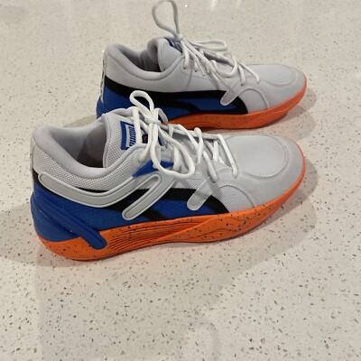 Puma Trc Blaze Court Nyc Basketball  Mens 8.5  White Sneakers  Shoes 37921801