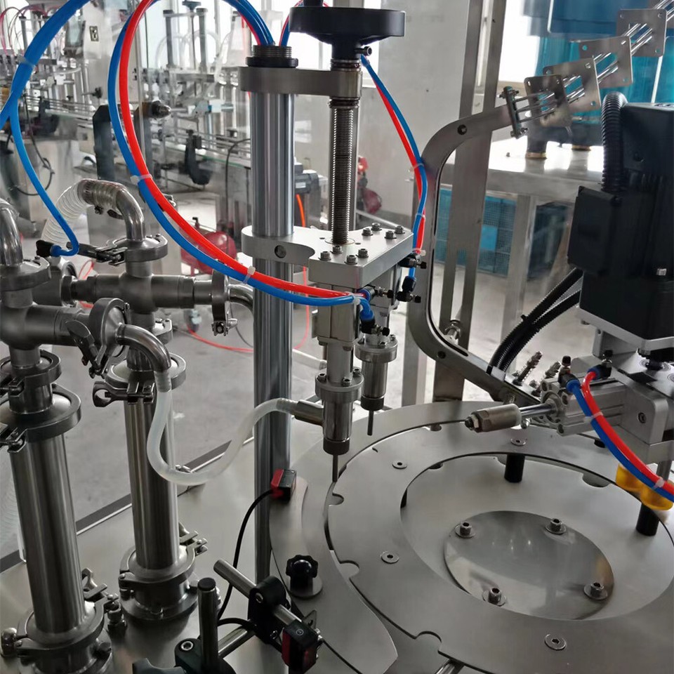 500ml Automatic Liquid Small Bottle Rotary Filling Capping Machine | eBay