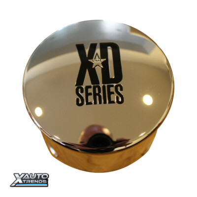 KMC XD Series 122 Enduro 8 Lug Chrome Push Thru Center Cap 1001125 1001342