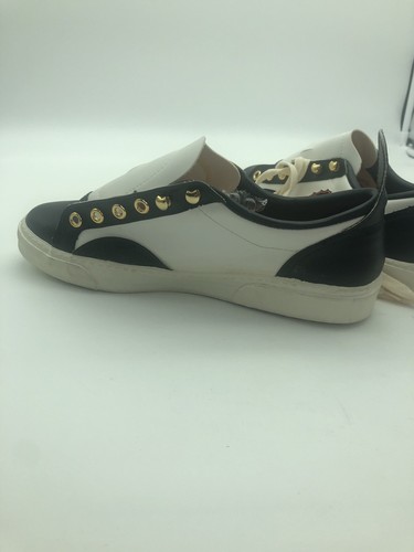 NHL Official Street Hockey Shoes Vtg NOS Size 9 Black White Unused Japan Issues - Picture 10 of 12